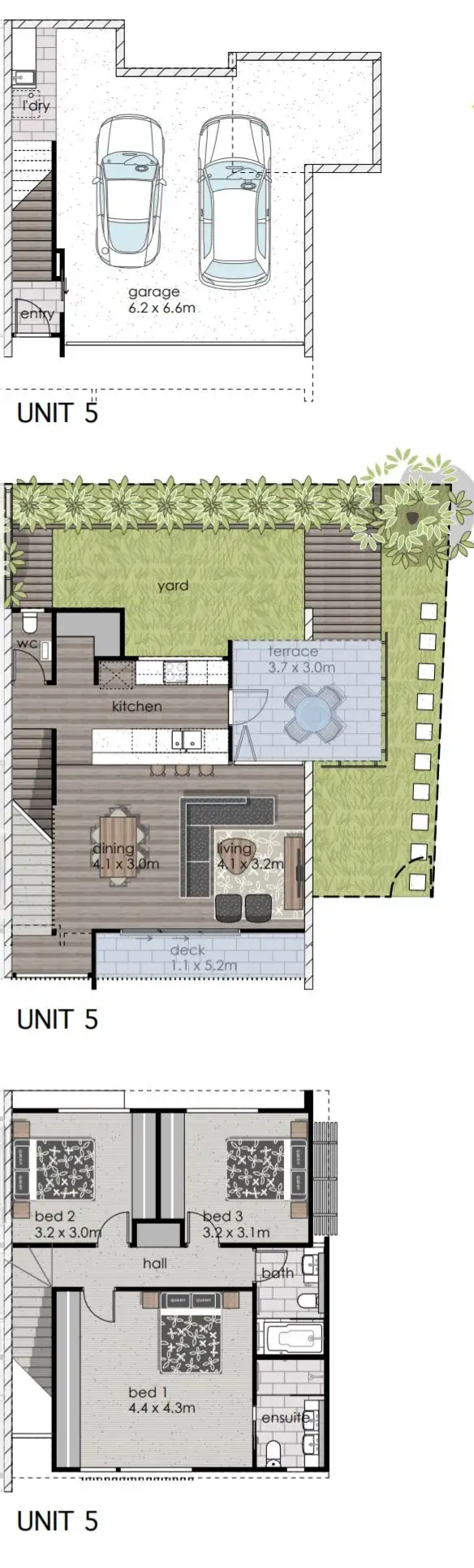 Floorplan of Homely townhouse listing, 5/14 Orpen Street, Greenslopes QLD 4120