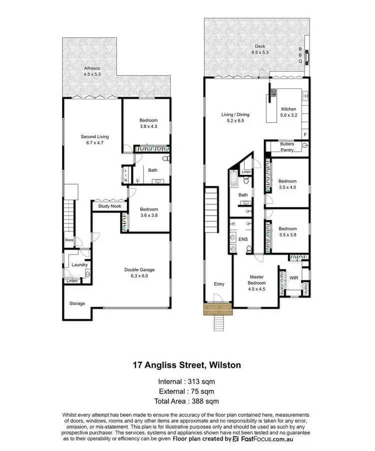 Floorplan of Homely house listing, 17 Angliss Street, Wilston QLD 4051