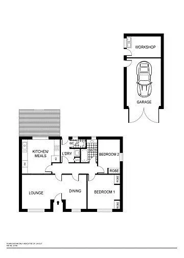 Floorplan of Homely house listing, 1 Alanbar Street, Queanbeyan NSW 2620