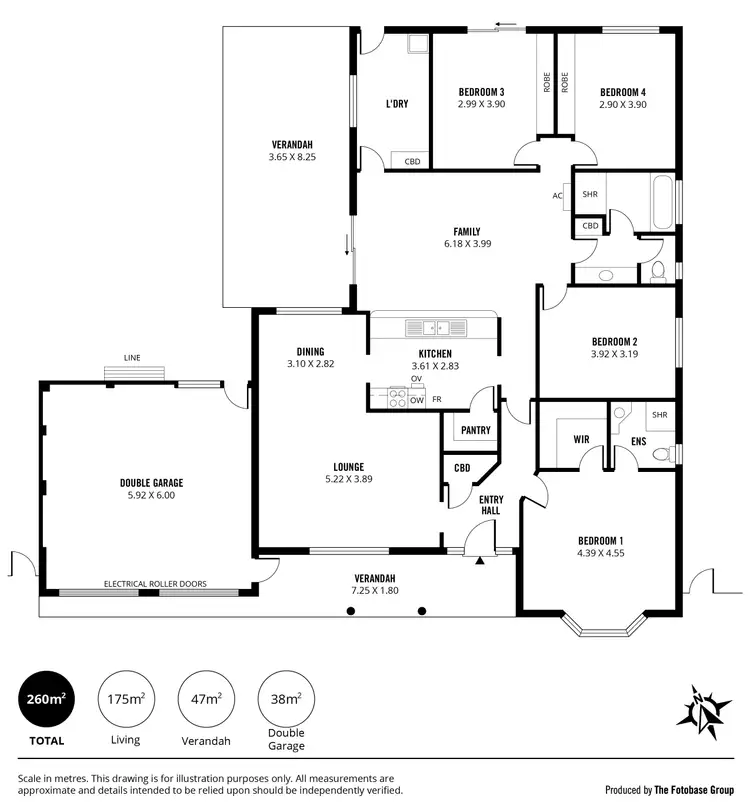 Floorplan of Homely house listing, 6 Kurrajong Court, Aberfoyle Park SA 5159