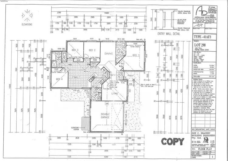 Floorplan of Homely house listing, 3 Gillin Place, Ormeau QLD 4208