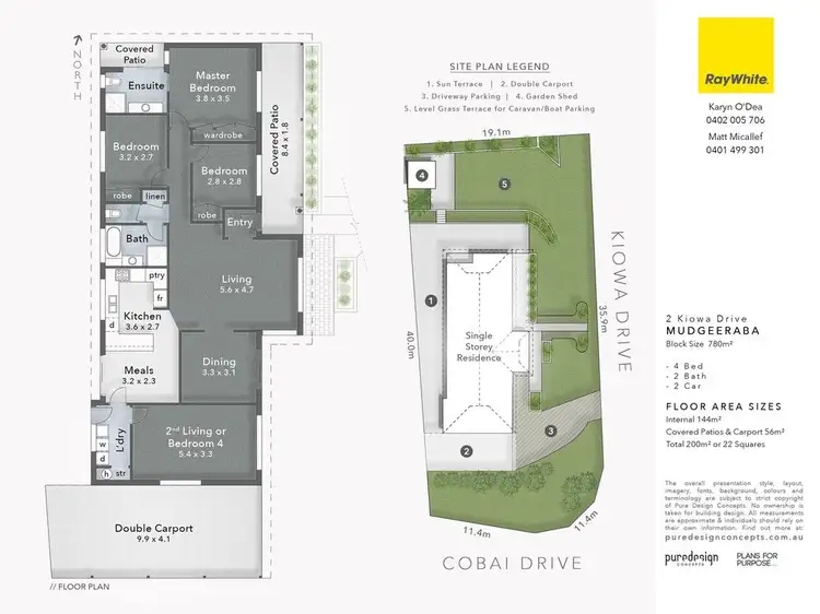 Floorplan of Homely house listing, 2 Kiowa Drive, Mudgeeraba QLD 4213