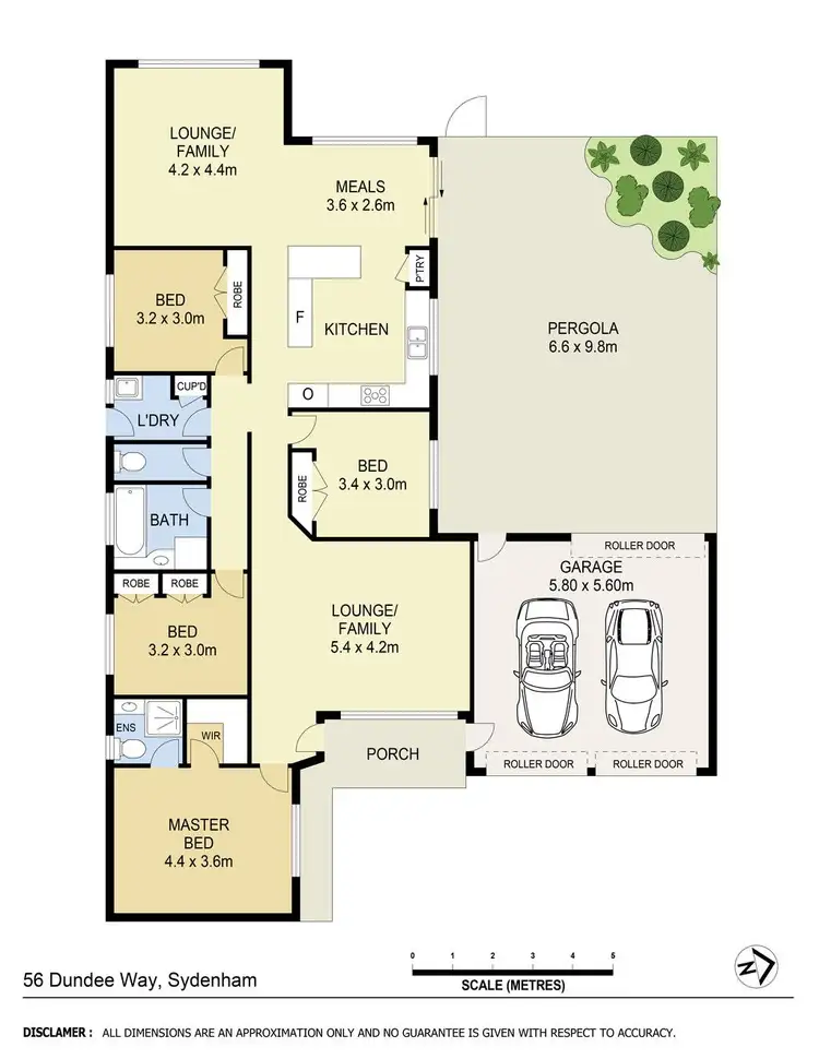 Floorplan of Homely house listing, 56 Dundee Way, Sydenham VIC 3037