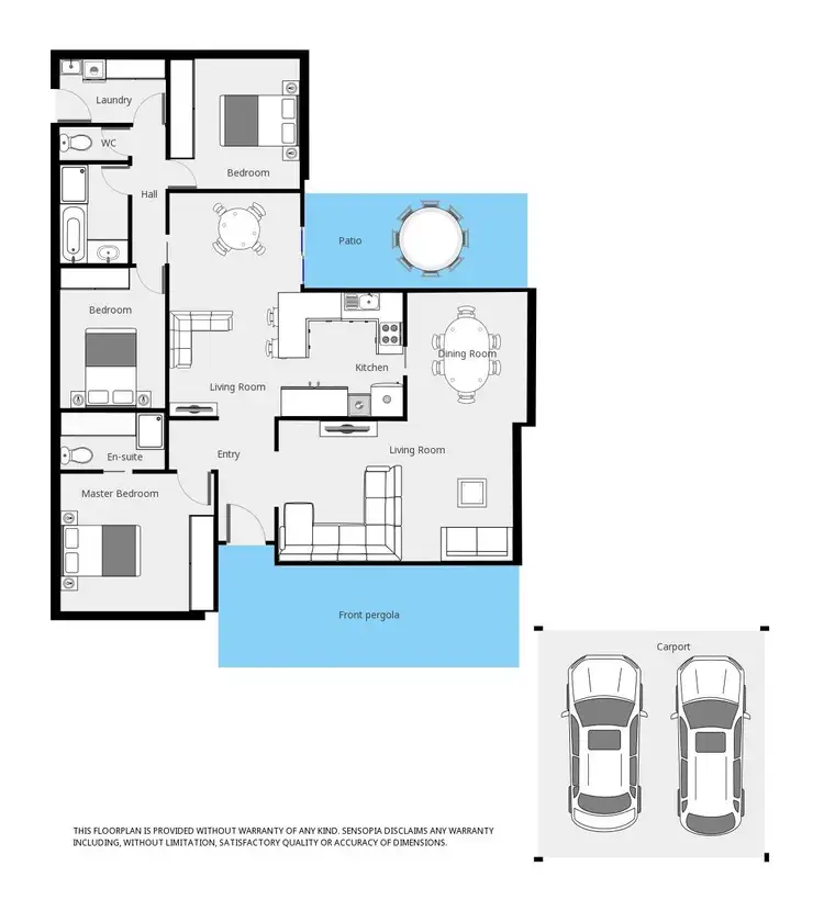 Floorplan of Homely house listing, 12 Semmens Crescent, Mildura VIC 3500