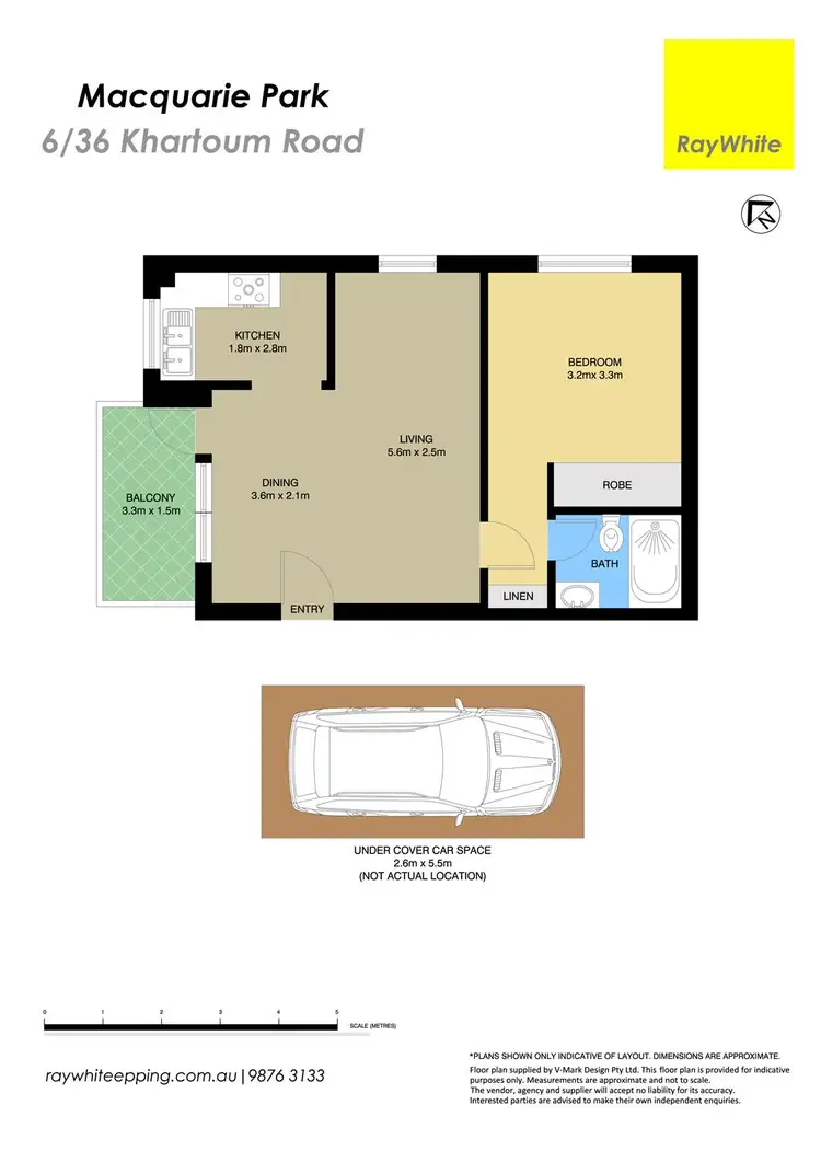 Floorplan of Homely apartment listing, 6/36 Khartoum Road, Macquarie Park NSW 2113