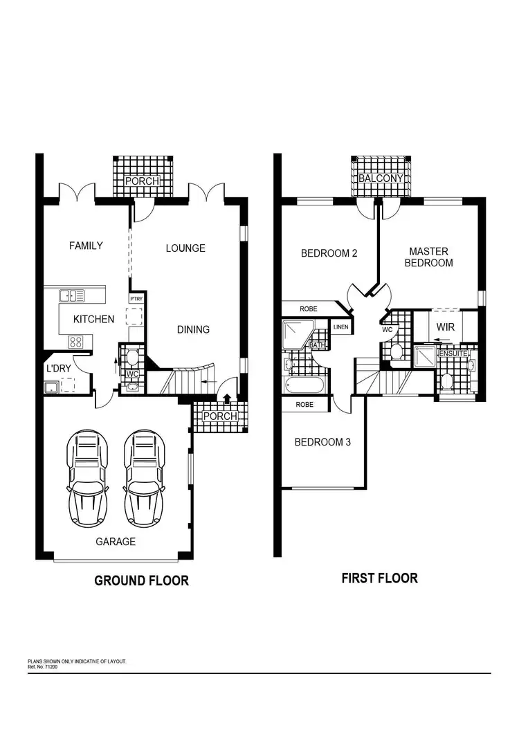 Floorplan of Homely house listing, 2/15 Towns Crescent, Turner ACT 2612