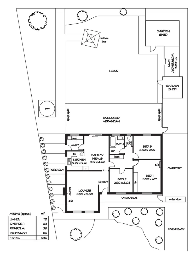 Floorplan of Homely house listing, 21 Jenner Street, Morphett Vale SA 5162
