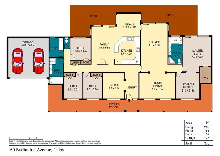Floorplan of Homely house listing, 60 Burlington Avenue, Jilliby NSW 2259