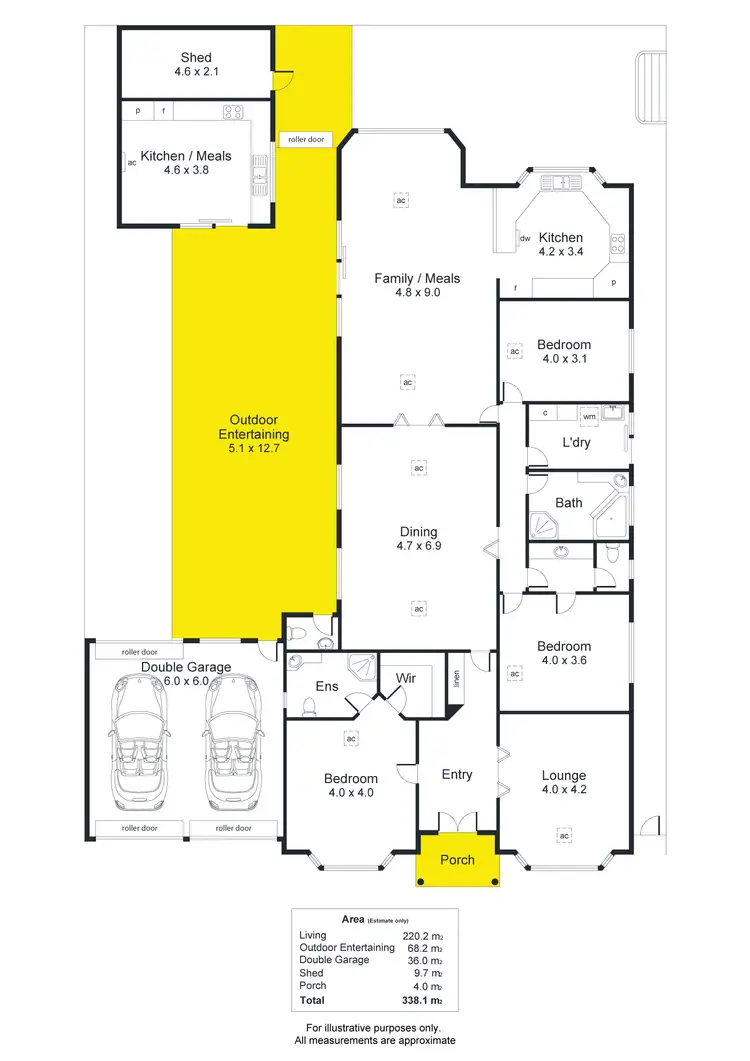 Floorplan of Homely house listing, 7 Strathbogie Avenue, Findon SA 5023