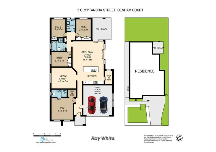 Floorplan of Homely house listing, 5 Cryptandra Street, Denham Court NSW 2565