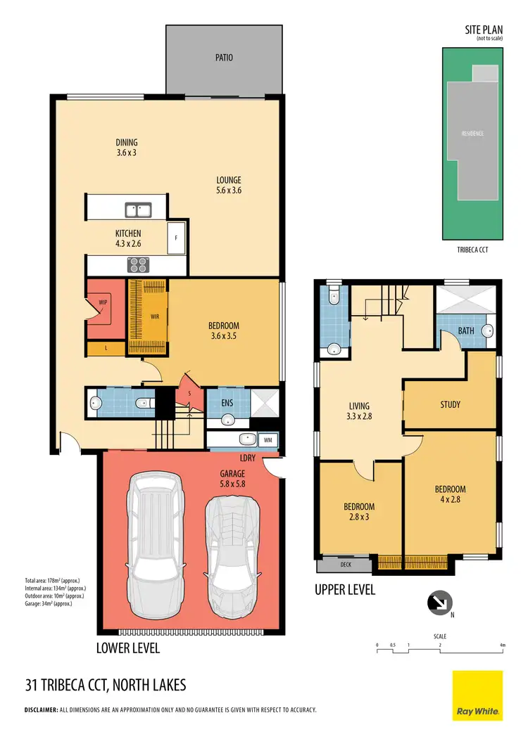 Floorplan of Homely house listing, 31 Tribeca Circuit, North Lakes QLD 4509