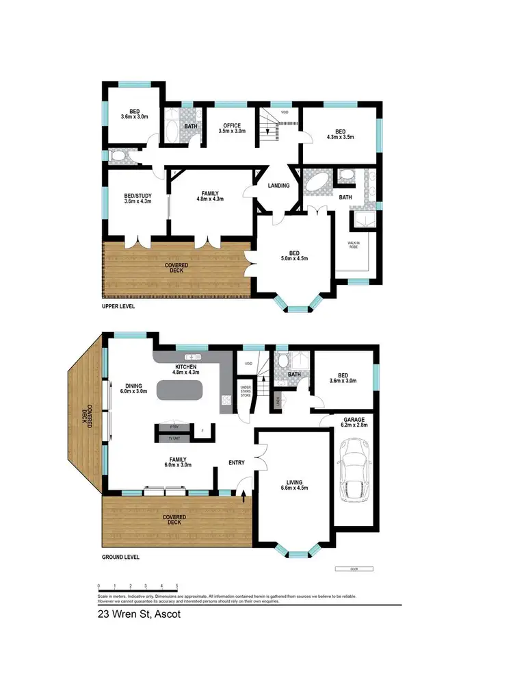 Floorplan of Homely house listing, 23 Wren Street, Ascot QLD 4007