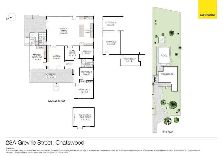 Floorplan of Homely house listing, 23A Greville Street, Chatswood NSW 2067