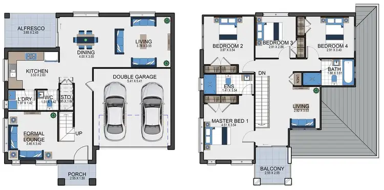 Floorplan of Homely house listing, 1/76 Warrigal Street, Gregory Hills NSW 2557