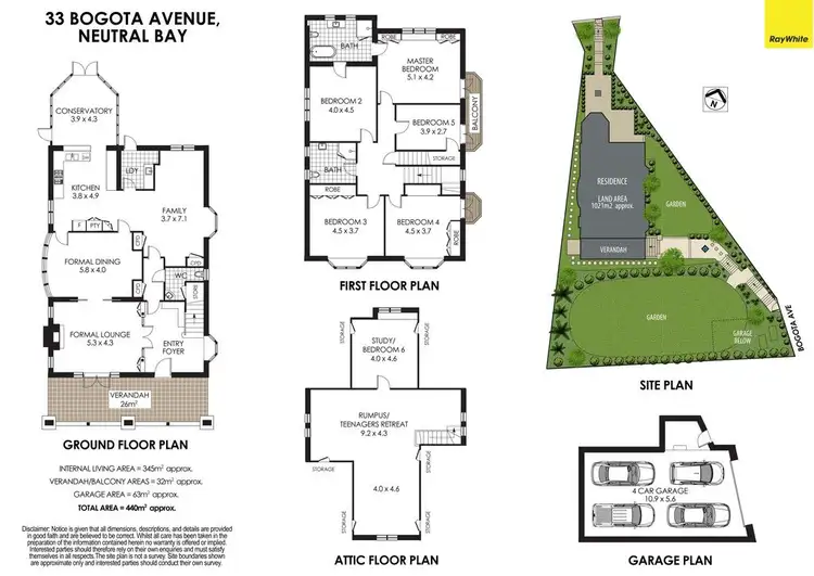 Floorplan of Homely house listing, 33 Bogota Avenue, Neutral Bay NSW 2089