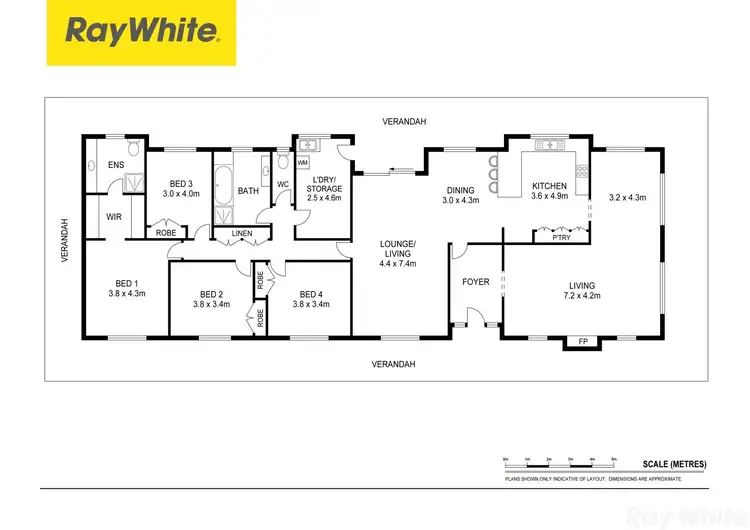 Floorplan of Homely rural property listing, 530 Newlands Road, Wamuran QLD 4512