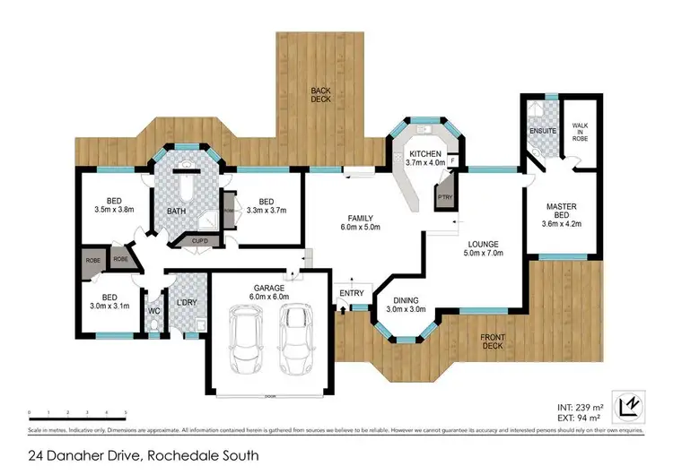 Floorplan of Homely house listing, 24 Danaher Drive, Rochedale South QLD 4123