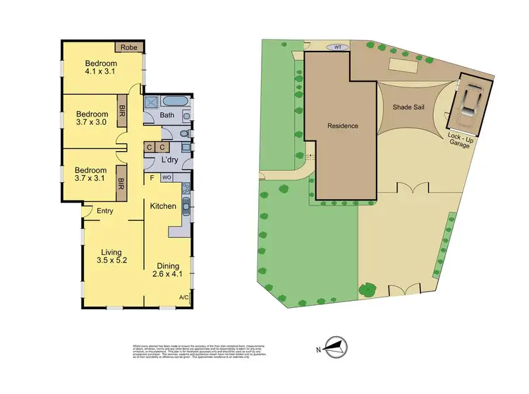 Floorplan of Homely house listing, 6 Mirang Avenue, Croydon VIC 3136