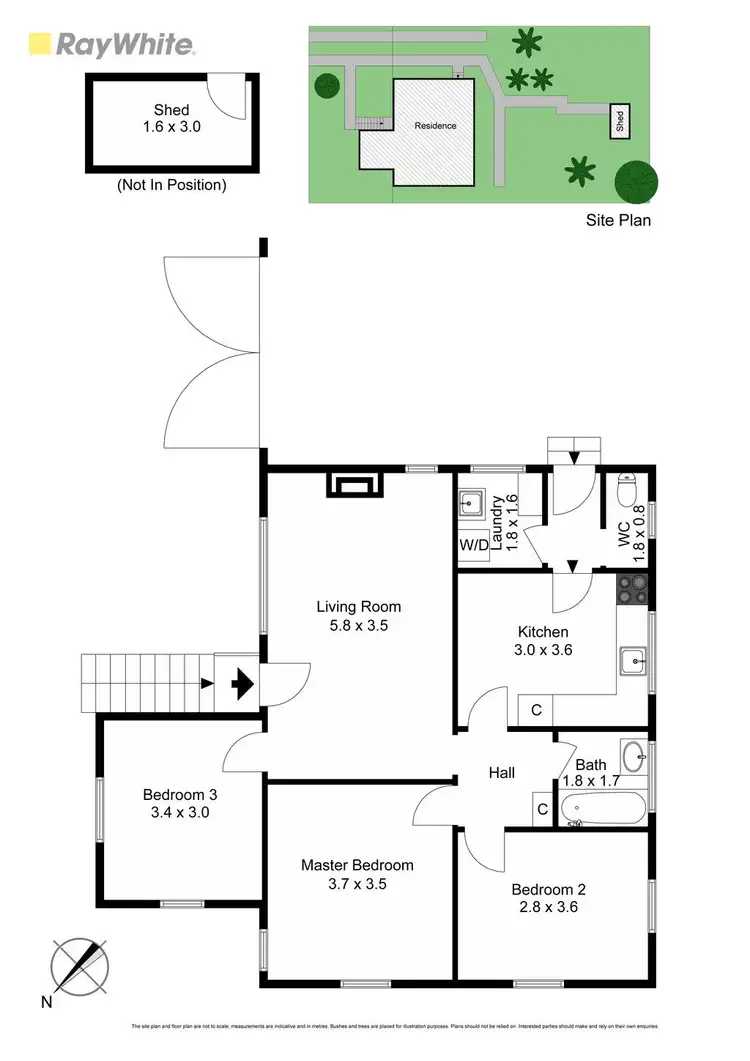 Floorplan of Homely house listing, 116 Power Avenue, Chadstone VIC 3148