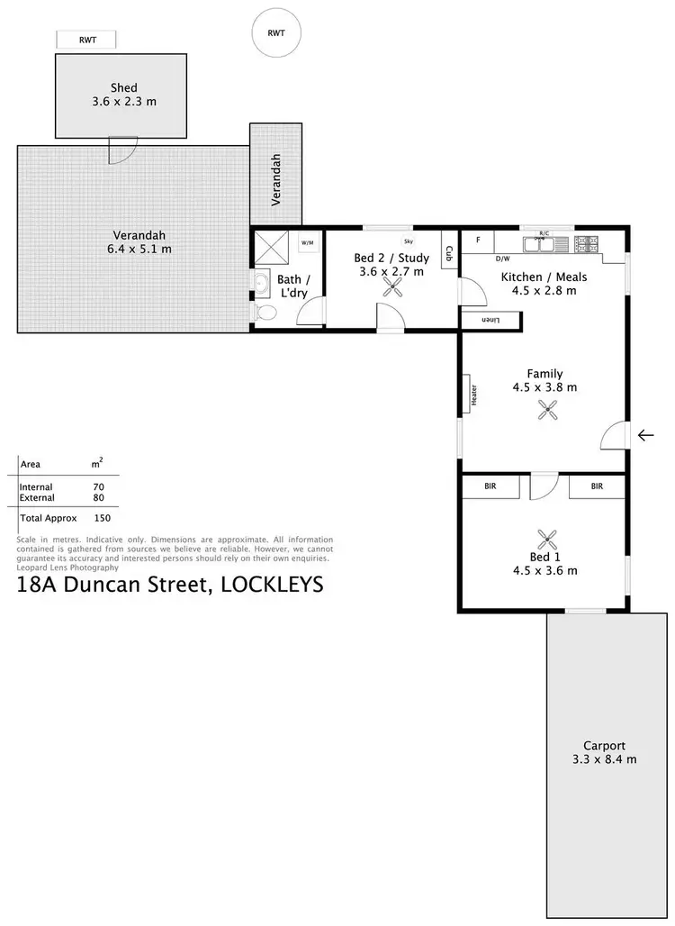 Floorplan of Homely house listing, 18a Duncan Street, Lockleys SA 5032