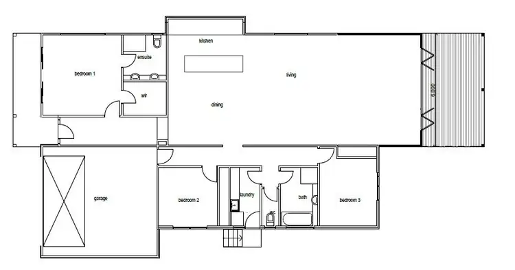 Floorplan of Homely house listing, 5 Dianella Way, Cowes VIC 3922