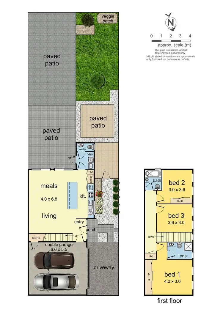 Floorplan of Homely house listing, 5 Blanford Court, Mulgrave VIC 3170