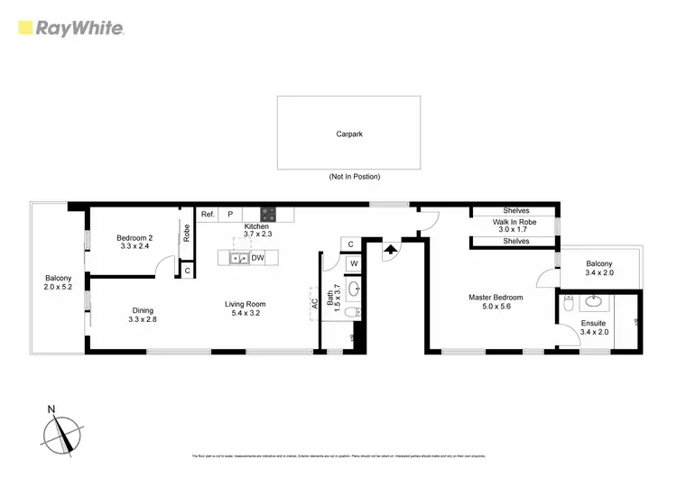 Floorplan of Homely apartment listing, 201/148 Warrigal Road, Oakleigh VIC 3166