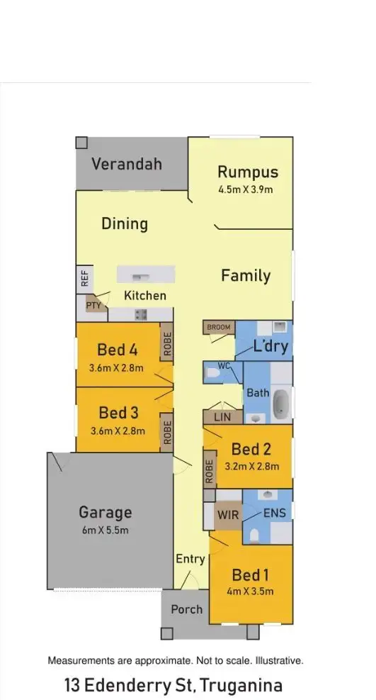 Floorplan of Homely land listing, LOT 1811 Edenderry, Truganina VIC 3029