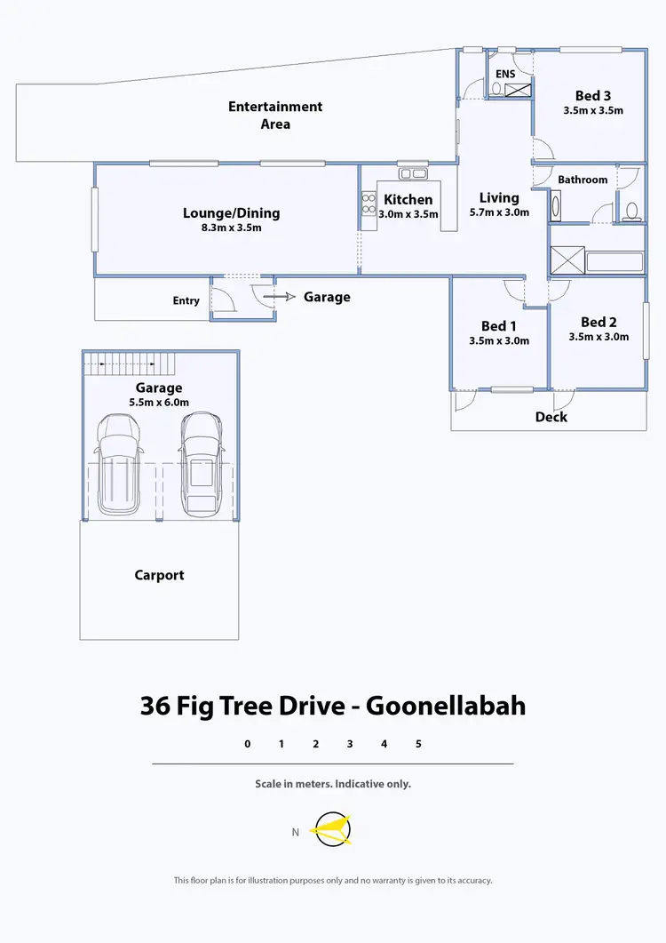 Floorplan of Homely house listing, 36 Fig Tree Drive, Goonellabah NSW 2480