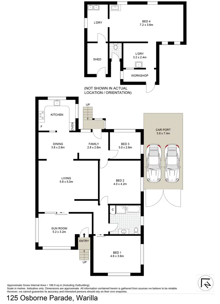 Floorplan of Homely house listing, 125 Osborne Parade, Warilla NSW 2528