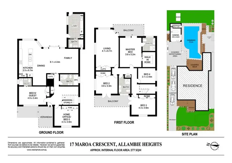 Floorplan of Homely house listing, 17 Maroa Crescent, Allambie Heights NSW 2100