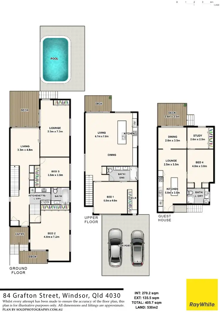 Floorplan of Homely house listing, 84 Grafton Street, Windsor QLD 4030