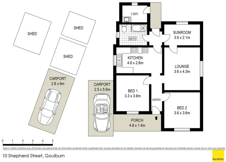 Floorplan of Homely house listing, 10 Shepard Street, Goulburn NSW 2580