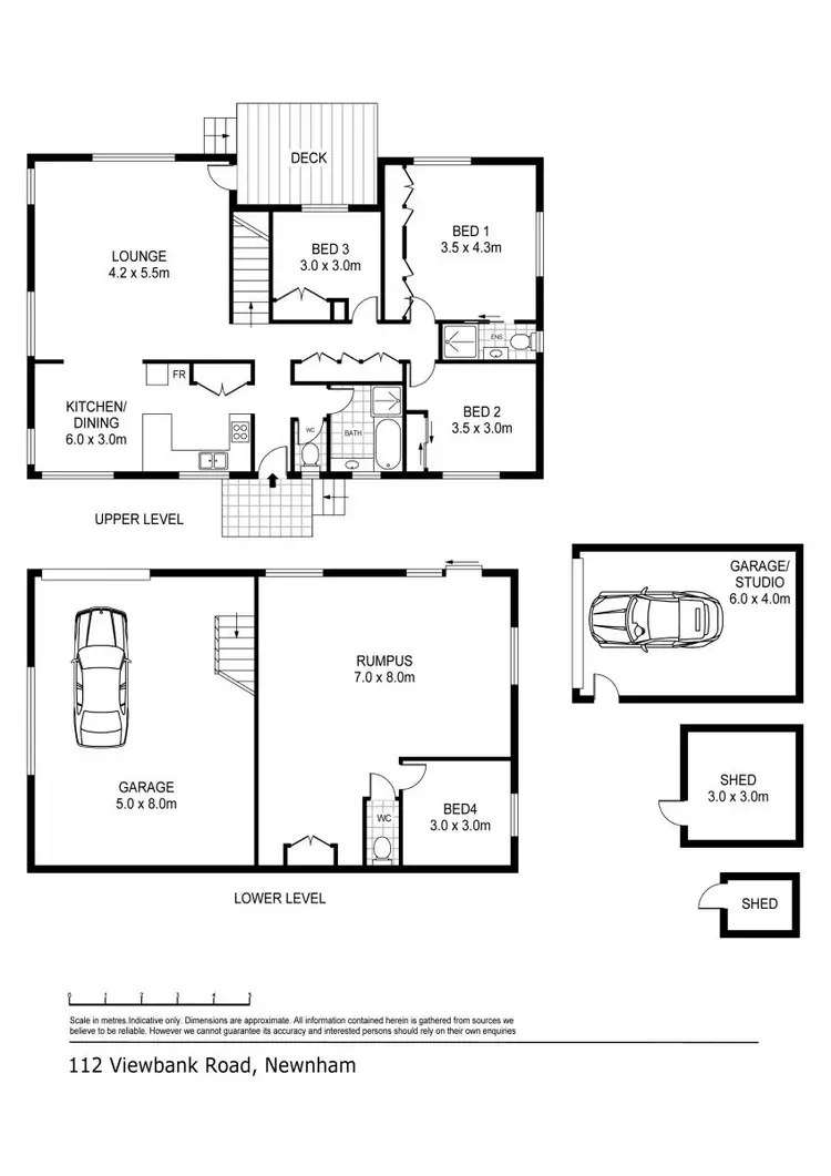 Floorplan of Homely house listing, 112 Viewbank Road, Newnham TAS 7248