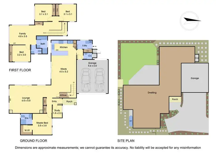 Floorplan of Homely townhouse listing, 2/12 Ross Street, Ferntree Gully VIC 3156