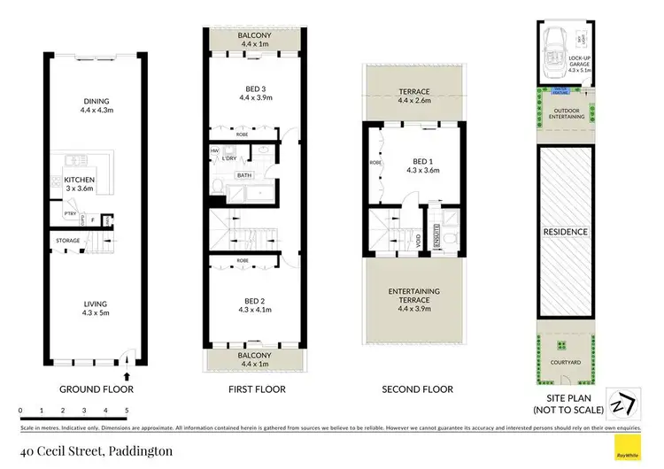 Floorplan of Homely house listing, 40 Cecil Street, Paddington NSW 2021
