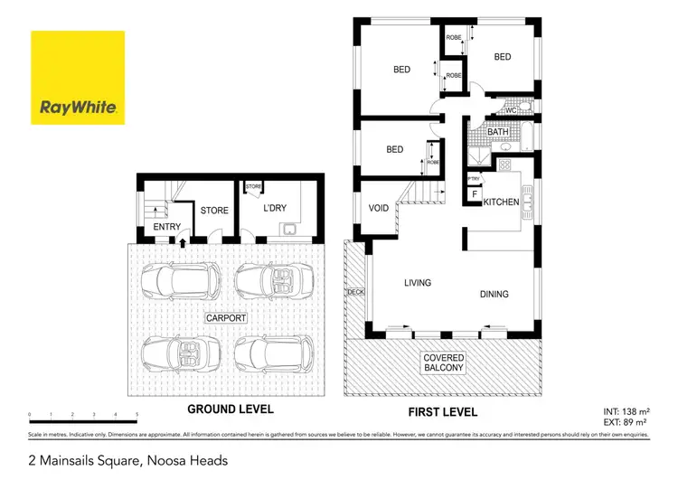 Floorplan of Homely house listing, 2 Mainsails Square, Noosa Heads QLD 4567