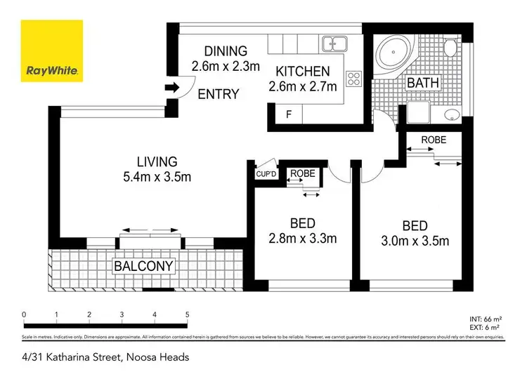 Floorplan of Homely unit listing, 4/31 Katharina Street, Noosa Heads QLD 4567