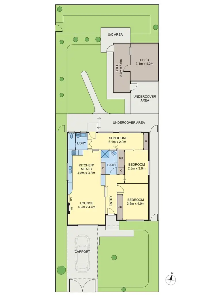 Floorplan of Homely house listing, 20 Booth Street, Preston VIC 3072