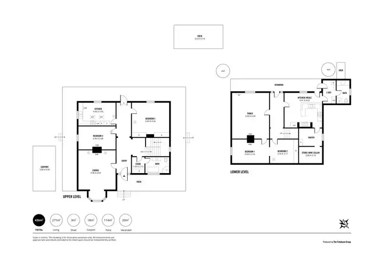 Floorplan of Homely house listing, 10 Bosville Grove, Campbelltown SA 5074
