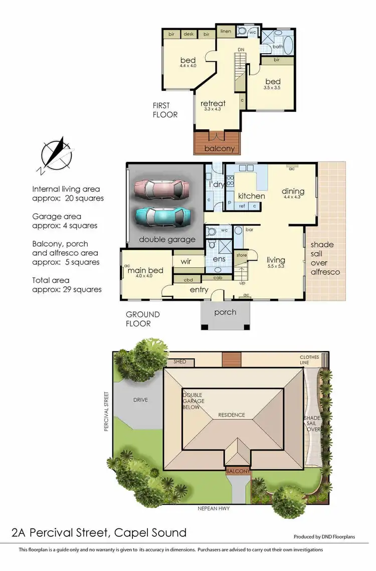 Floorplan of Homely house listing, 2A Percival Street, Capel Sound VIC 3940