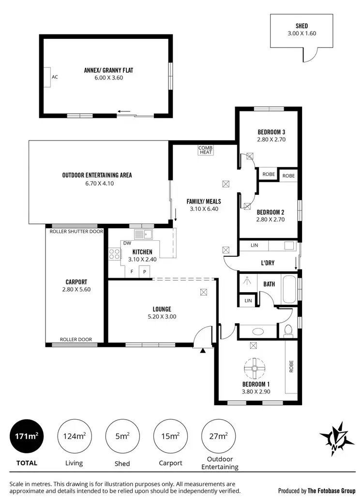 Floorplan of Homely house listing, 3 Pelican Place, Seaford Rise SA 5169