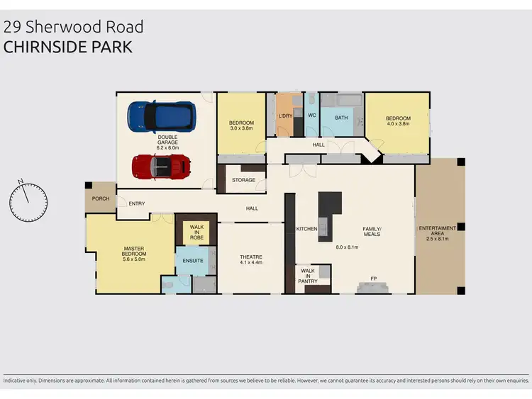 Floorplan of Homely house listing, 29 Sherwood Road, Chirnside Park VIC 3116