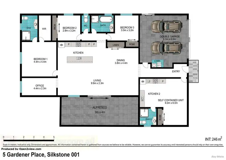 Floorplan of Homely house listing, 5 Gardner Place, Silkstone QLD 4304