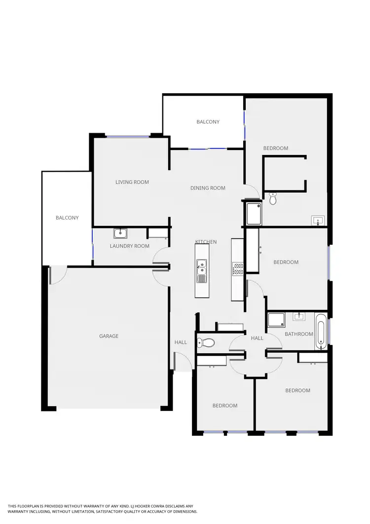 Floorplan of Homely house listing, 7 Harvest Circuit, Cowra NSW 2794