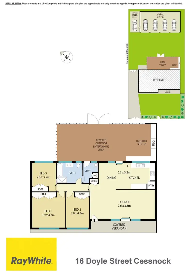 Floorplan of Homely house listing, 16 Doyle Street, Cessnock NSW 2325