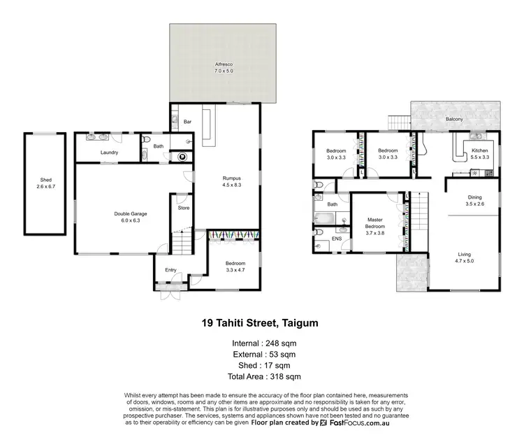 Floorplan of Homely house listing, 19 Tahiti Street, Taigum QLD 4018
