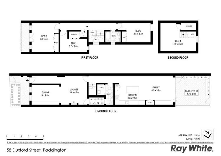 Floorplan of Homely house listing, 58 Duxford Street, Paddington NSW 2021