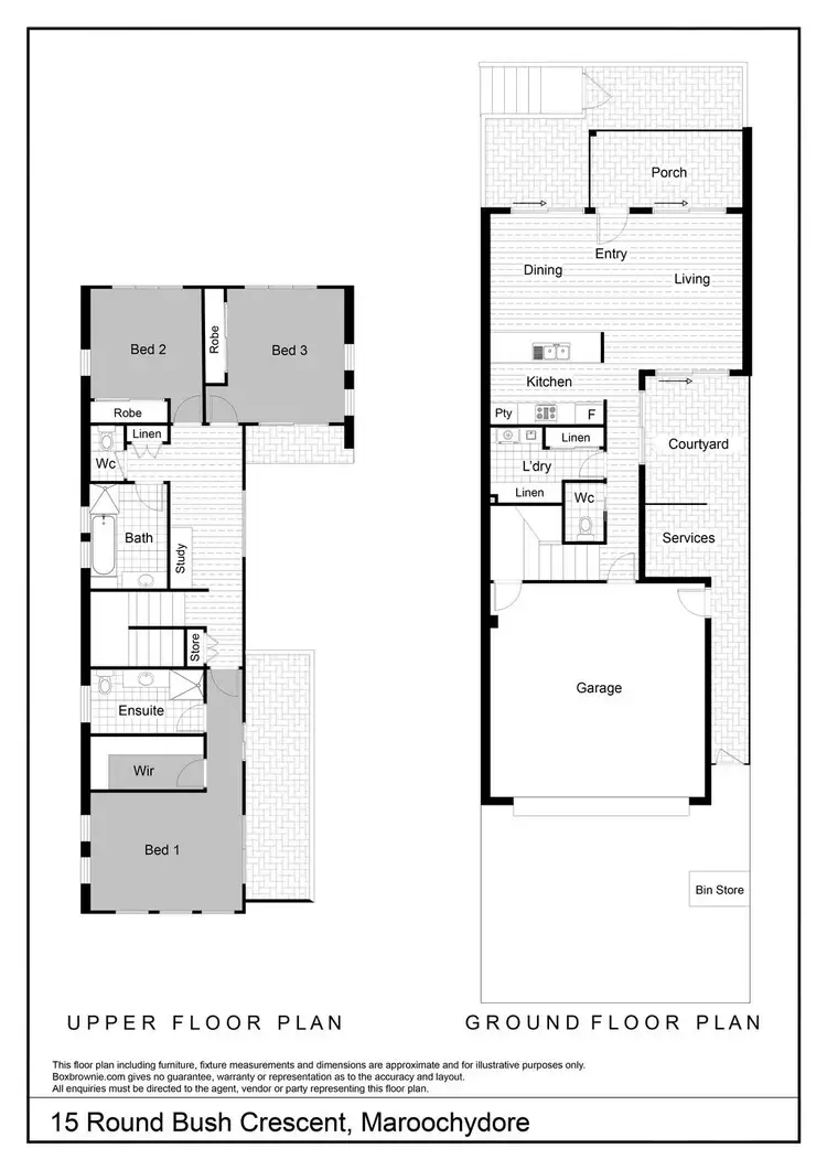 Floorplan of Homely house listing, 15 Round Bush Crescent, Maroochydore QLD 4558