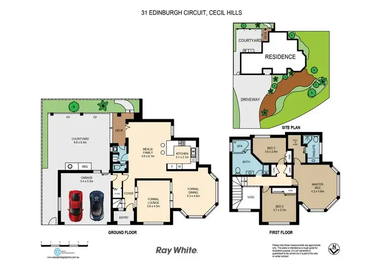 Floorplan of Homely house listing, 31 Edinburgh Circuit, Cecil Hills NSW 2171